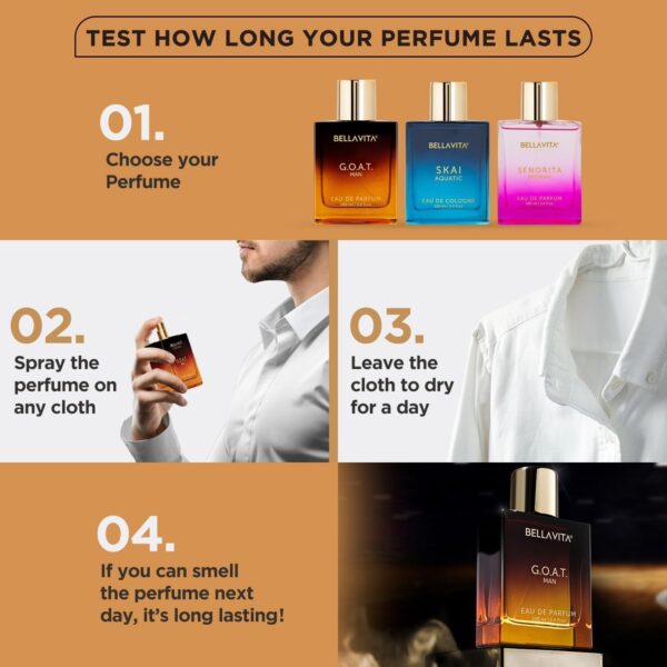 Bella Vita Luxury G.O.A.T Long Lasting Perfume for Man | Eau...
