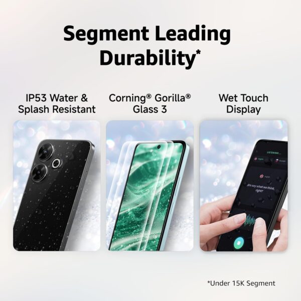 Redmi 13 5G, Hawaiian Blue, 6GB+128GB | India Debut SD 4 Gen...