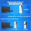 SHUCHI ESSENTIALS PS5 Slim Wall Mount Stand – Vertical & Stu...