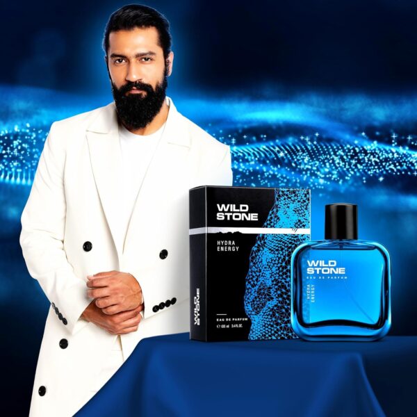 Wild Stone Hydra Energy Eau De Parfum for Men, 100ml | Long-...