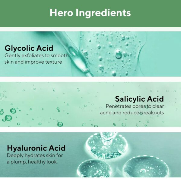 Cos-IQ Exfoliating Face Wash for Oily & Dry Skin | 2% Salicy...