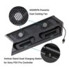 New World Vertical Stand Cooling Fan with Dual Charger Charg...