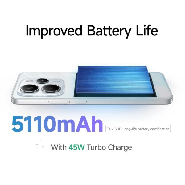 Redmi Note 14 5G (Mystique White, 8GB RAM 256GB Storage) | G...