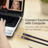 Sounce Gold Plated 3.5 mm Headphone Splitter for Computer 2 ...