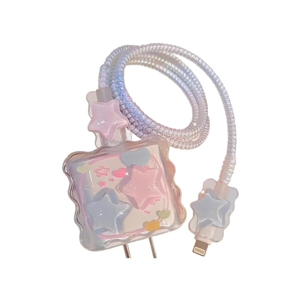 Yindella Cute Cartoon Charging Adapter and Cable Set – 18W/2...