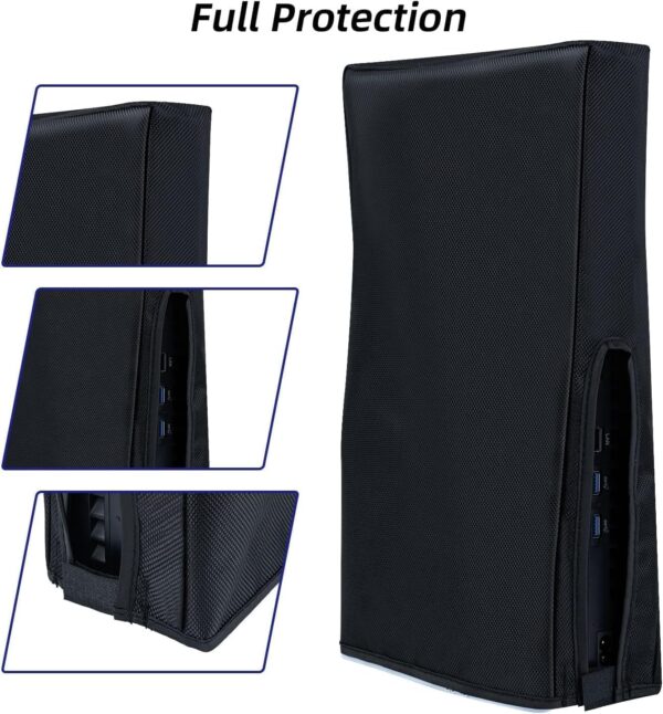 PSS Dust Cover for PS5 Slim Console, Precision Cut Protectiv...