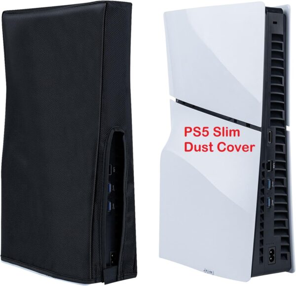 PSS Dust Cover for PS5 Slim Console, Precision Cut Protectiv...