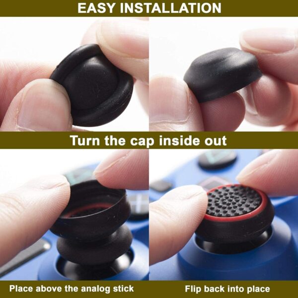 BAERFIT 10 Pcs Controller Thumb Grips Joy Stick Replacement ...