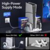 Nepagz PS 5 Slim Cooling Stand with Controller Charging Stat...