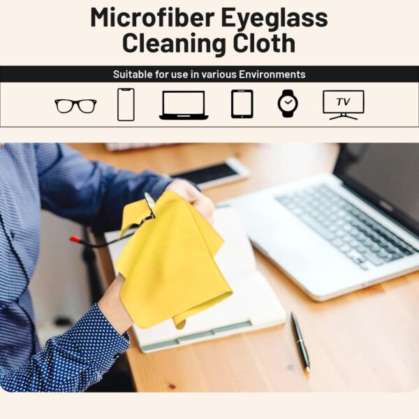 HUMBLE Microfiber Cleaning Cloth for Laptop Screens, Monitor...