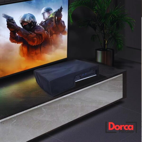 Dorca® Horizontal Dust Cover for PS5 Console (Digital & Disc...