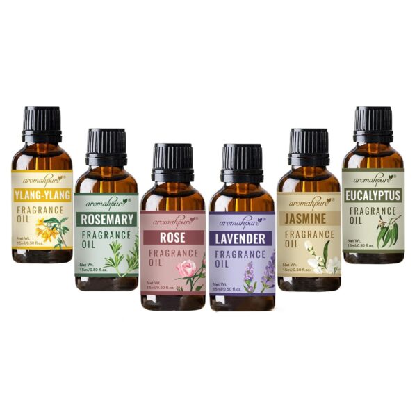 Aromahpure Fragrance Oil - Floral Series | 90 ml | Set of 6|...