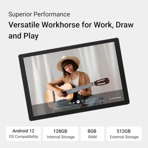 HUION Kamvas Slate 10 Standalone Drawing Tablet No Computer ...