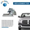 Upper Door Hinge Front Right Passenger Side Compatible with ...