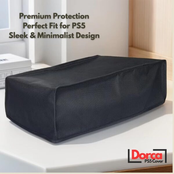 Dorca® Horizontal Dust Cover for PS5 Console (Digital & Disc...