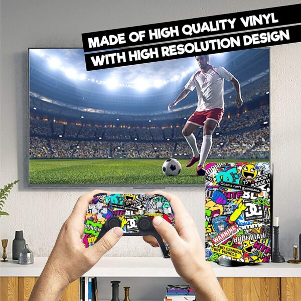 Skin Poster PS5 Skin Protective Wrap Cover Vinyl Sticker Dec...