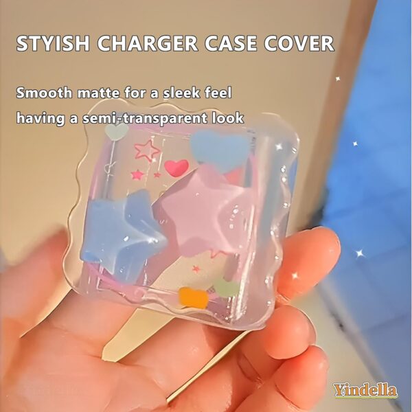 Yindella Cute Cartoon Charging Adapter and Cable Set – 18W/2...