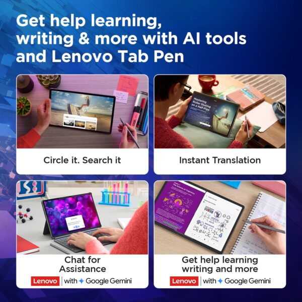 Lenovo Idea Tab with Pen| Wi-Fi| 11 Inch, 2.5K Display with ...