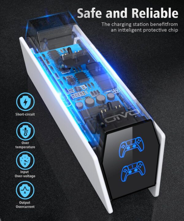 OIVO PS5 Charging Station, 2H Fast PS5 Controller Charger fo...