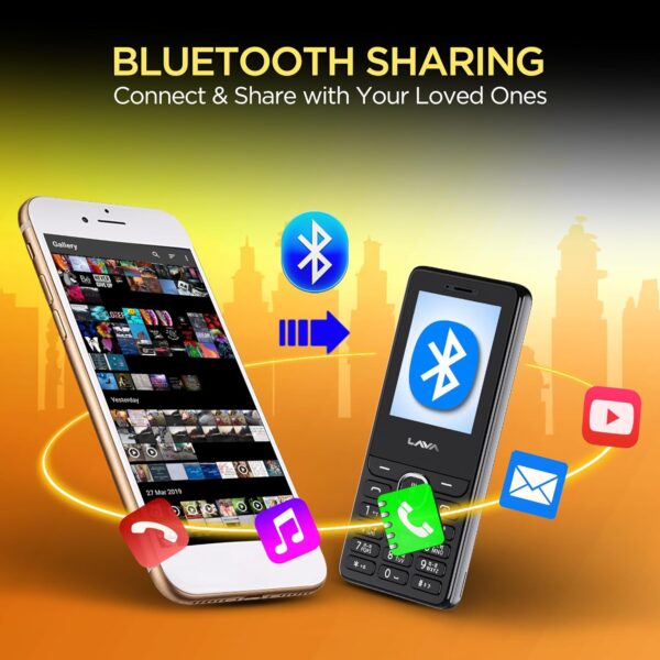 Lava A2 Smart (2025) Dual SIM Keypad Mobile Phone - 2.4'' Bi...