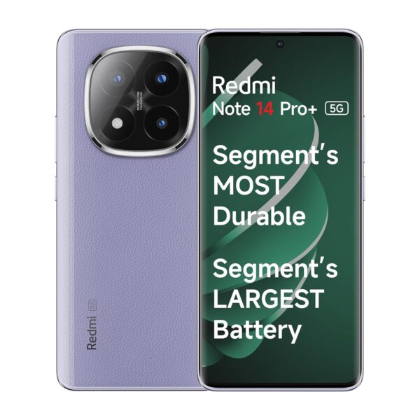 Redmi Note 14 Pro+ 5G Phantom Purple 8GB RAM 256GB Storage| ...