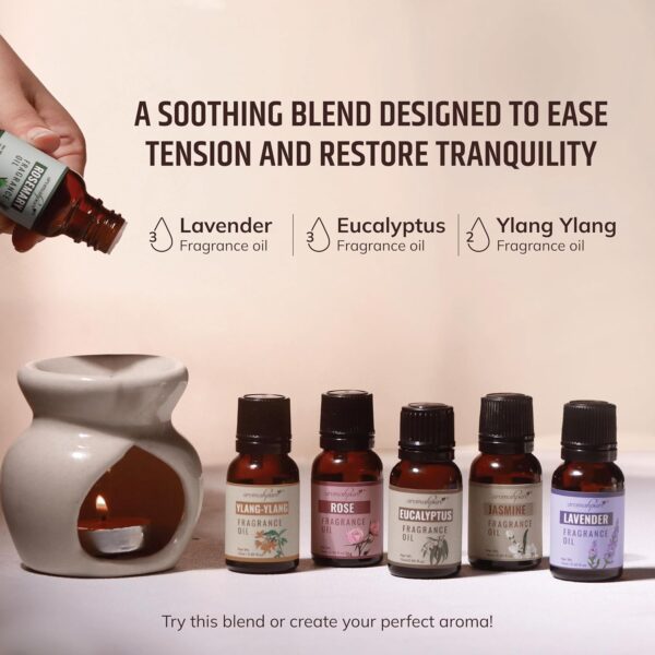 Aromahpure Fragrance Oil - Floral Series | 90 ml | Set of 6|...