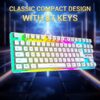Ant Esports MK700 V2 Membrane TKL Wired Gaming Keyboard, 87 ...