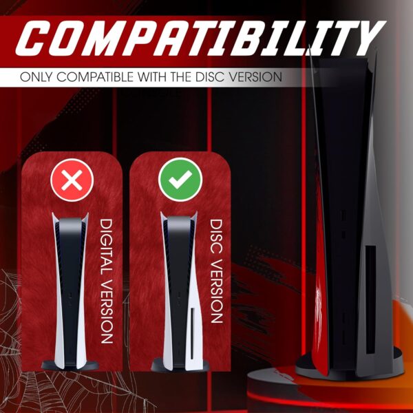 Faceplate for PS5 Side Shell Plates PlayStation 5 Disc Editi...
