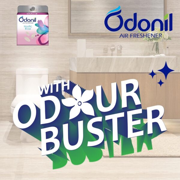 Odonil Bathroom Air Freshener Blocks Mixed Fragrances - 192g...