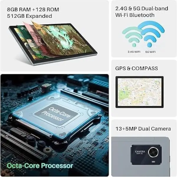 HUION Kamvas Slate 10 Standalone Drawing Tablet No Computer ...