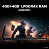Lava Bold N1 (Radiant Black, 4 GB RAM, 64 GB Storage) | 6.75...