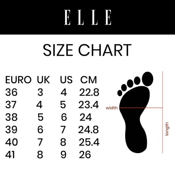 ELLE Women Stylish and elegant Comfortable Slingback Kitten ...