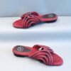 Sana. K Women's Open Toe Suede Ruby Red Open Toe Heel Sandal...