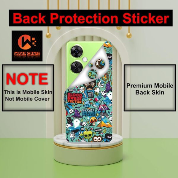 1760939083_71lCpUPdacL._SL1500_.jpg WRAP CRAFT Mobile Skin Sticker Compatible with Apple iPhone ...
