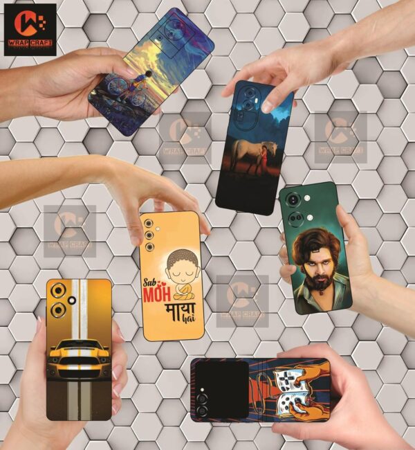 1760939084_71N0z9B1YHL._SL1500_.jpg WRAP CRAFT Mobile Skin Sticker Compatible with Apple iPhone ...