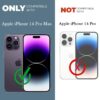 Jkobi Back Cover Case for Apple iPhone 14 Pro Max (Hard Anti...