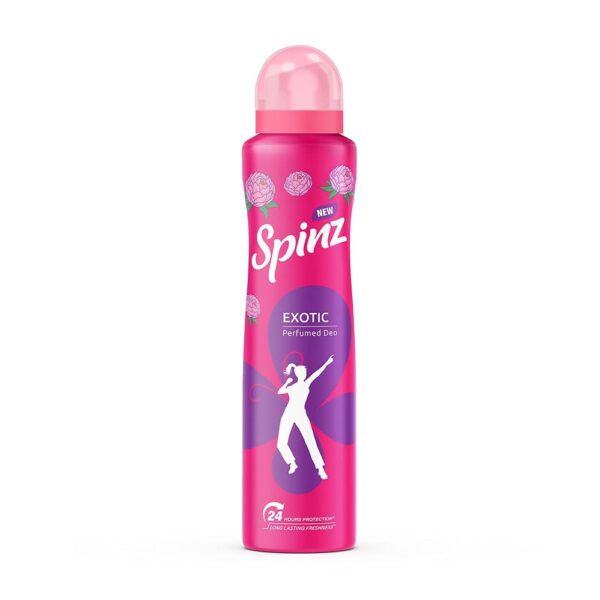 SPINZ Exotic Perfumed Deo For Women With Bulgarian Rose Frag...