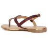 Bata Women's Flat OVAL TRIM Sandals