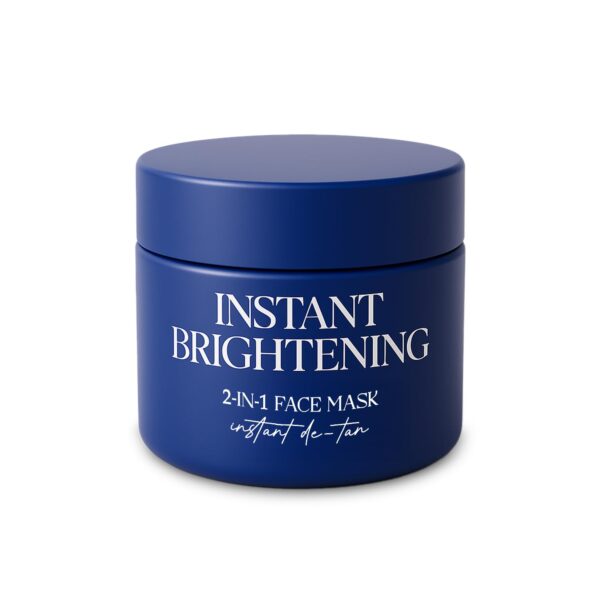 BELLAVITA Instant Brightening 2-in-1 Face Mask | Instant Tan...