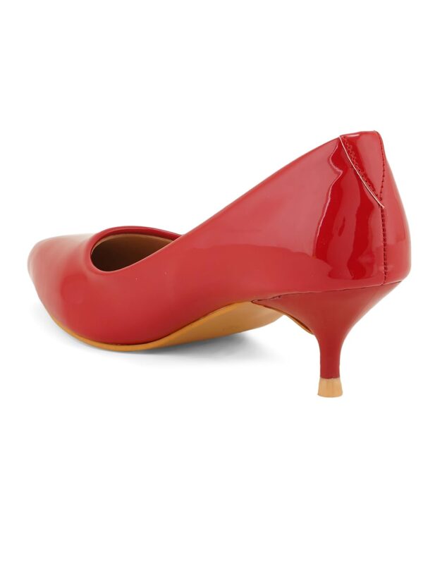 ELLE Women's Solid Stiletto Heel Slip-On Pumps