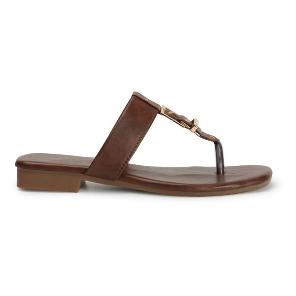 Naitik Women's Synthetic Fashion Chappal Stylish Casual Flat...