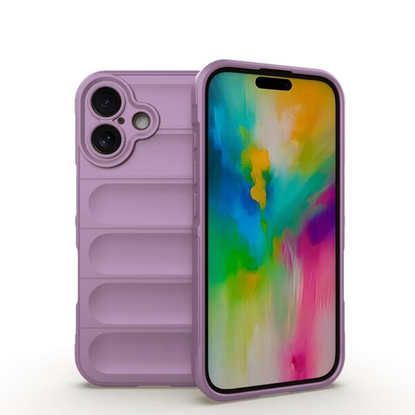 Amazon Brand-Solimo Basic Case for Apple iPhone 16 Plus (Sil...