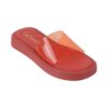 Catwalk Women's Flatform Transparent Sandal