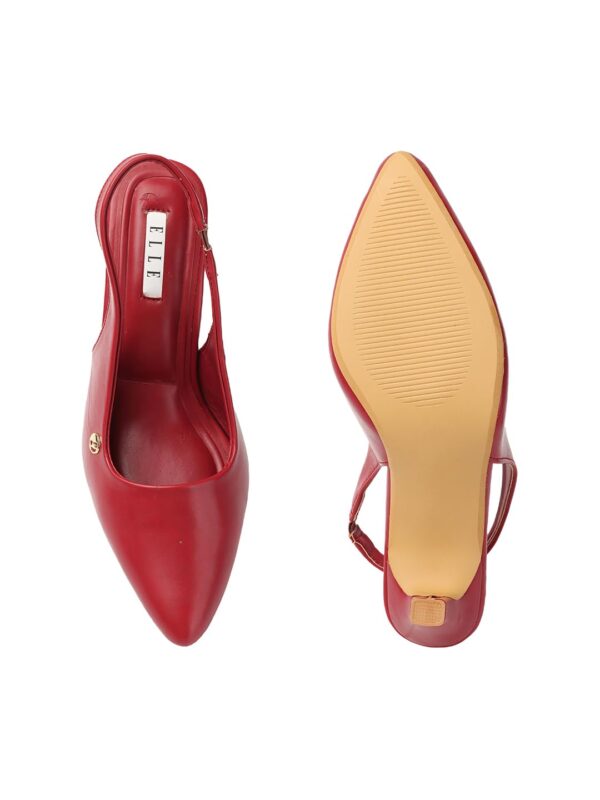 ELLE Women Stylish and elegant Comfortable Slingback Kitten ...