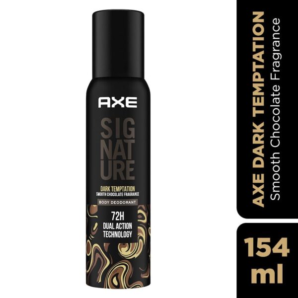 Axe Signature Dark Temptation No Gas Deodorant Bodyspray for...