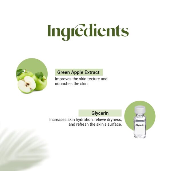 Vedic Line Green Apple Toner, Reduces Acne Breakouts, Dark S...
