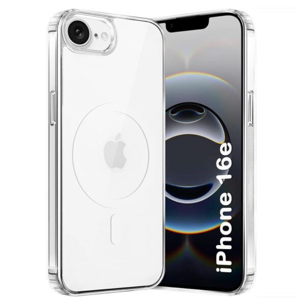 Amazon Brand-Solimo Mobile Cover for Apple iPhone 16e (Silic...