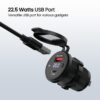 Portronics Spark 51W Multi-Vehicle Phone Charger, 33W Type-C...