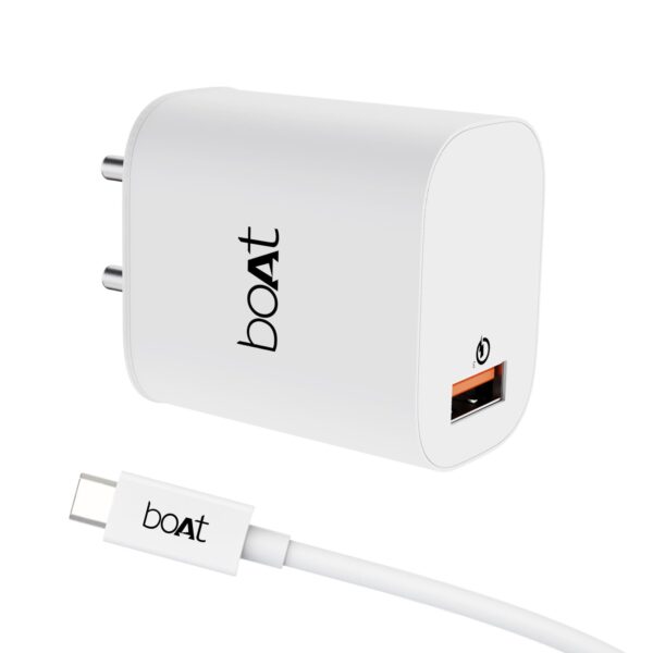 boAt 18W QC 3.0 with Fast Charge, Smart IC Protection, Auto ...