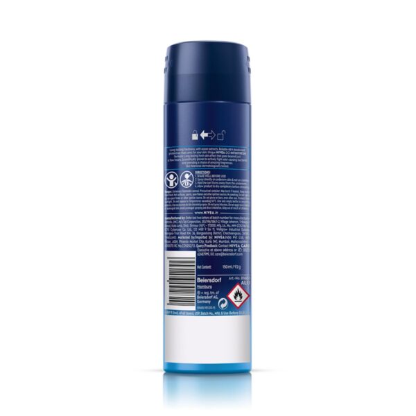 NIVEA Men Fresh Active Deodorant Spray, 150ml | 48 H Active ...
